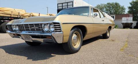 1967 Chevrolet Bel Air for sale at Mad Muscle Garage in Belle Plaine MN