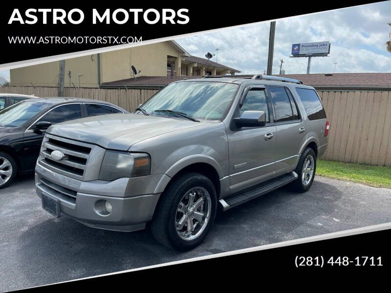 2008 Ford Expedition for sale at ASTRO MOTORS in Houston TX