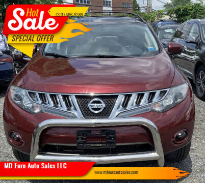 2010 Nissan Murano for sale at MD Euro Auto Sales LLC in Hasbrouck Heights NJ