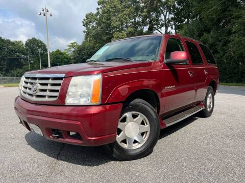 2002 Cadillac Escalade for sale at El Camino Auto Sales - Roswell in Roswell GA