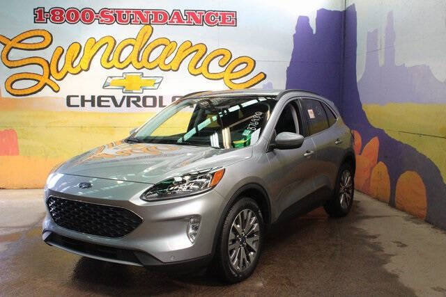 Used 2022 Ford Escape Titanium with VIN 1FMCU9J97NUB76980 for sale in Grand Ledge, MI