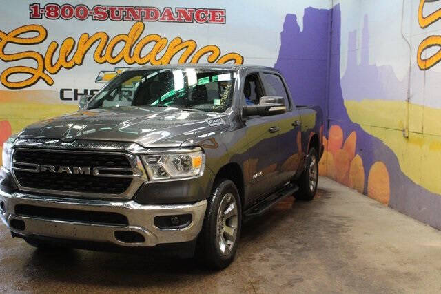 Used 2022 RAM Ram 1500 Pickup Big Horn/Lone Star with VIN 1C6RRFFG2NN455809 for sale in Grand Ledge, MI