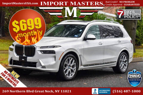 2024 BMW X7 for sale at Import Masters in Great Neck NY