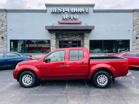 2018 Nissan Frontier for sale at Best Choice Auto in Evansville IN