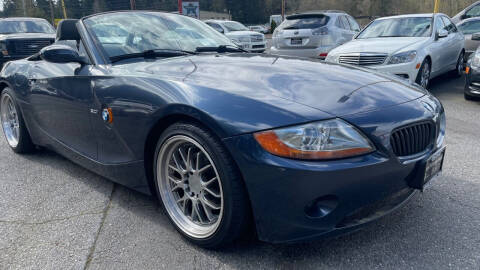 2004 BMW Z4 for sale at CAR MASTER PROS AUTO SALES in Lynnwood WA