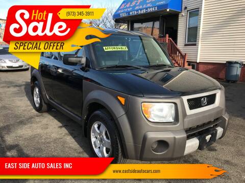 2003 Honda Element for sale at EAST SIDE AUTO SALES INC in Paterson NJ