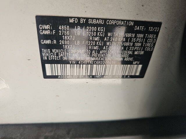 2024 Subaru Outback Onyx Edition