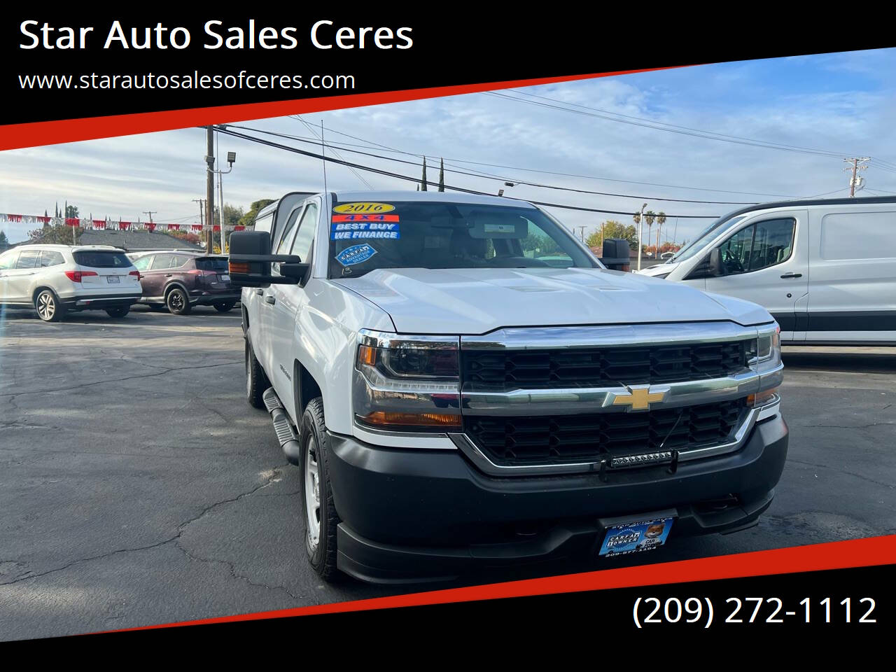 2016 Chevrolet Silverado 1500 Work Truck Double Cab 4WD
