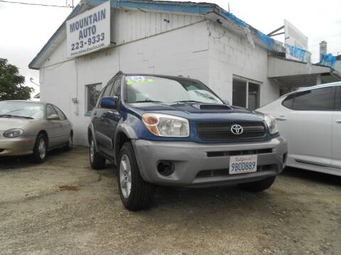 2004 Toyota RAV4 for sale at Mountain Auto in Jackson CA