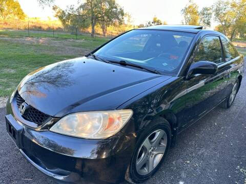 2004 Honda Civic for sale at JACOB'S AUTO SALES in Kyle TX
