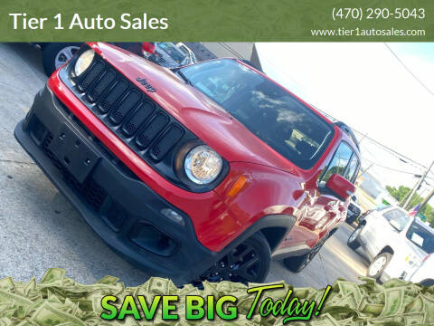 2018 Jeep Renegade for sale at Tier 1 Auto Sales in Gainesville GA
