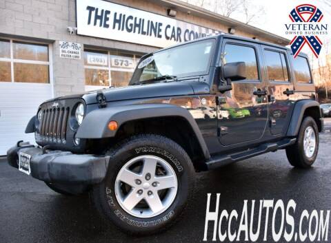 2016 Jeep Wrangler Unlimited for sale at The Highline Car Connection in Waterbury CT