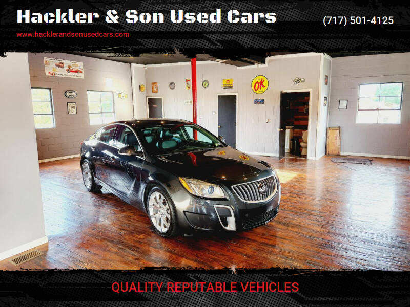 2013 Buick Regal for sale at Hackler & Son Used Cars in Red Lion PA