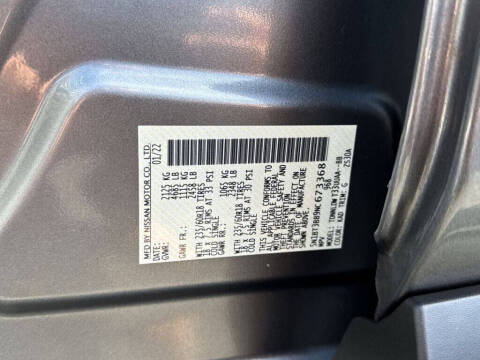 2022 Nissan Rogue SV