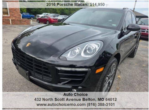 2016 Porsche Macan S