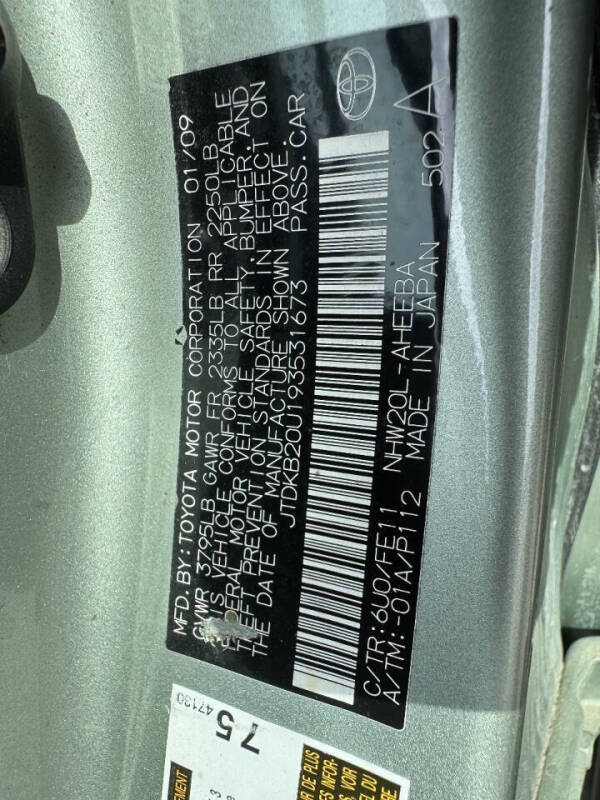 2009 Toyota Prius Standard