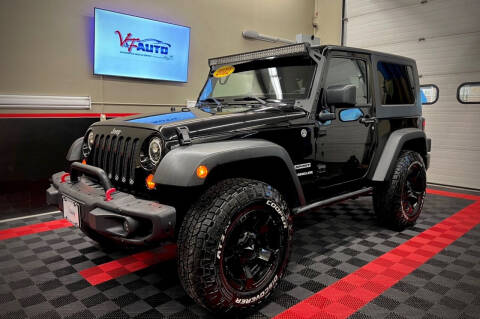 2012 Jeep Wrangler for sale at V & F Auto Sales in Agawam MA