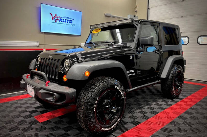 2012 Jeep Wrangler for sale at V & F Auto Sales in Agawam MA