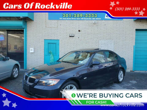 2008 BMW 3 Series for sale at Cars Of Rockville in Rockville MD