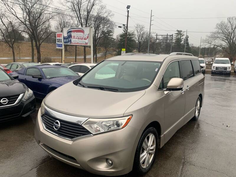 2012 Nissan Quest for sale at Honor Auto Sales in Madison TN