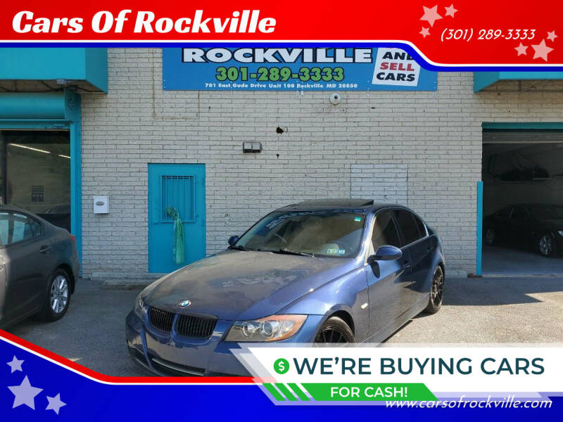 2006 BMW 3 Series for sale at Cars Of Rockville in Rockville MD