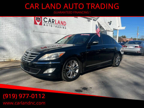 2012 Hyundai Genesis for sale at CAR LAND  AUTO TRADING in Raleigh NC