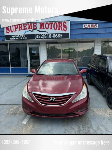 2012 Hyundai Sonata for sale at Supreme Motors in Leesburg FL