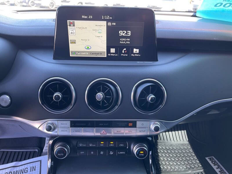 2018 Kia Stinger