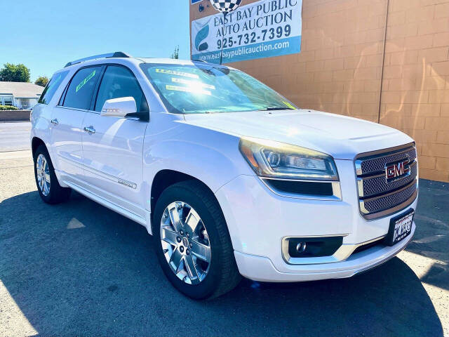 2016 GMC Acadia for sale at East Bay Public Auto Auction in Antioch, CA