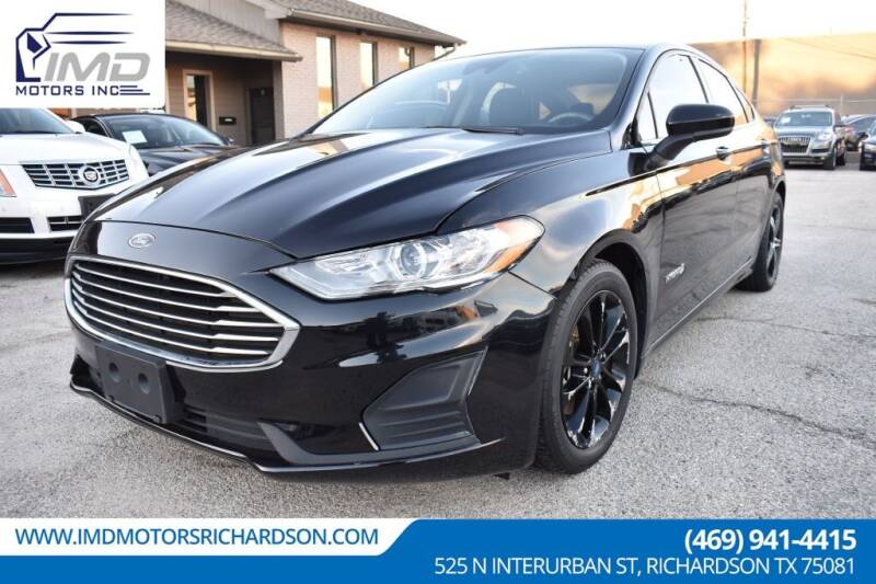 2019 Ford Fusion Hybrid for sale at IMD Motors in Richardson TX