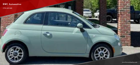 2013 FIAT 500 for sale at BWC Automotive in Kennesaw GA
