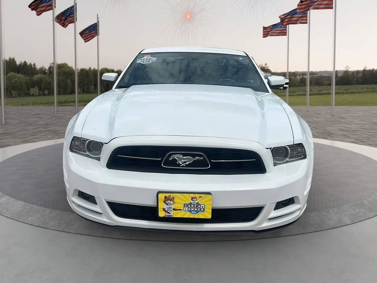 White 2014 Ford Mustang V6 Premium V6 Premium 2dr Fastback 2