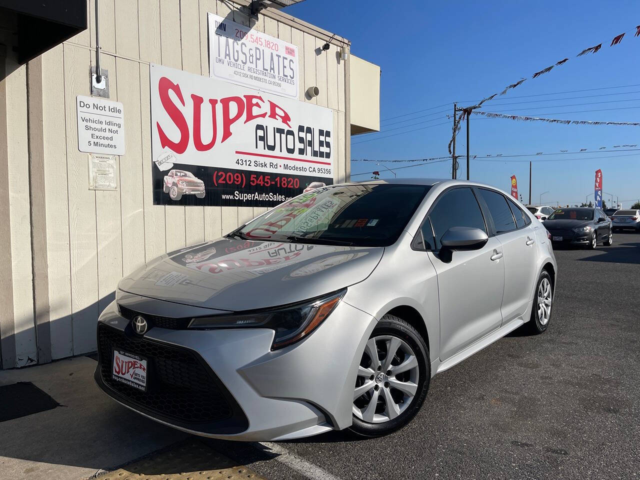 2020 Toyota Corolla for sale at Super Auto Sales Modesto in Modesto, CA