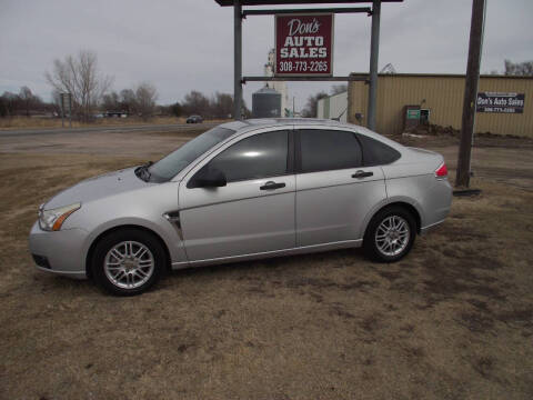 2008 Ford Focus for sale at Don's Auto Sales in Silver Creek NE