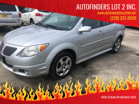 2006 Pontiac Vibe for sale at Autofinders in Gulfport MS