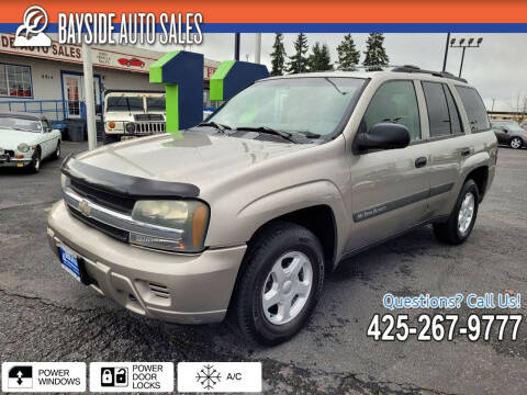 2003 Chevrolet TrailBlazer for sale at BAYSIDE AUTO SALES in Everett WA