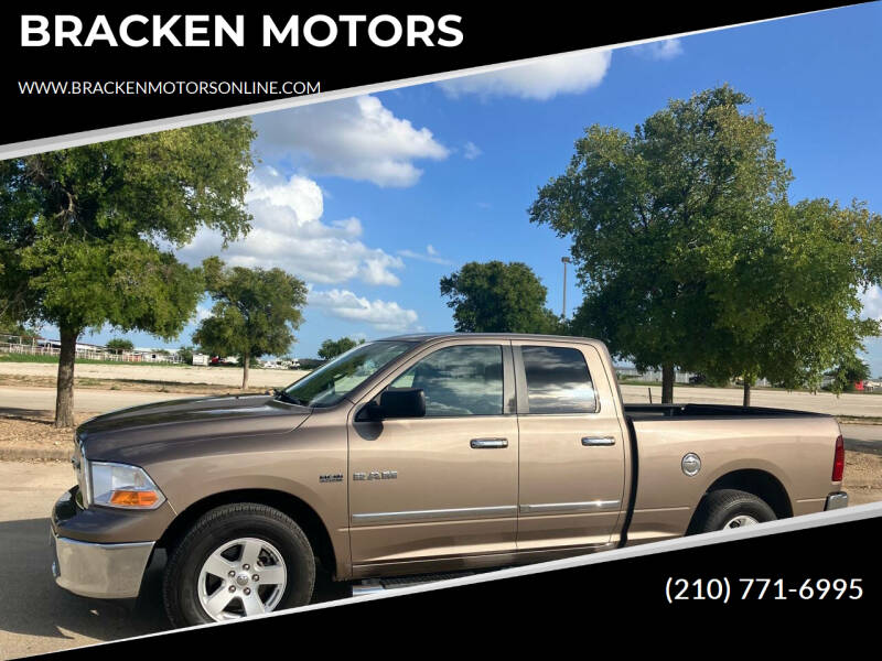 2009 Dodge Ram 1500 for sale at BRACKEN MOTORS in San Antonio TX