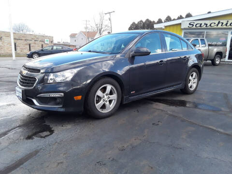 2015 Chevrolet Cruze for sale at Sarchione INC in Alliance OH