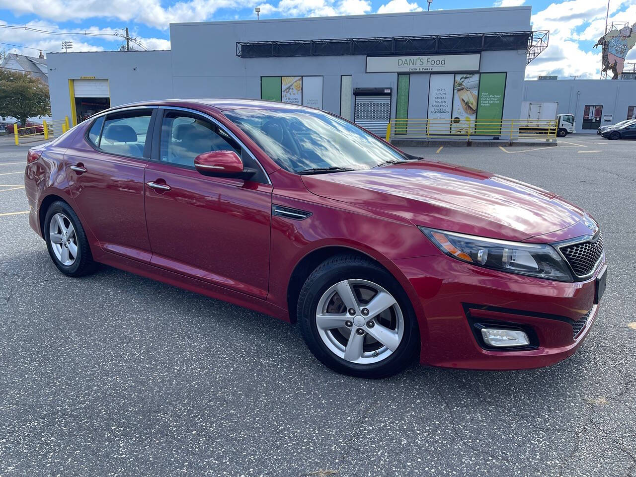 2015 Kia Optima for sale at M & P Auto Sales in Saddle Brook, NJ