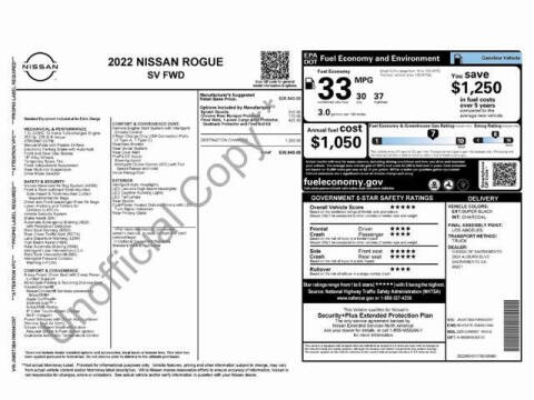 2022 Nissan Rogue SV
