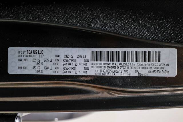 2017 Jeep Wrangler Unlimited Smoky Mountain