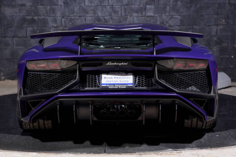 2016 Lamborghini Aventador LP 750-4 SV