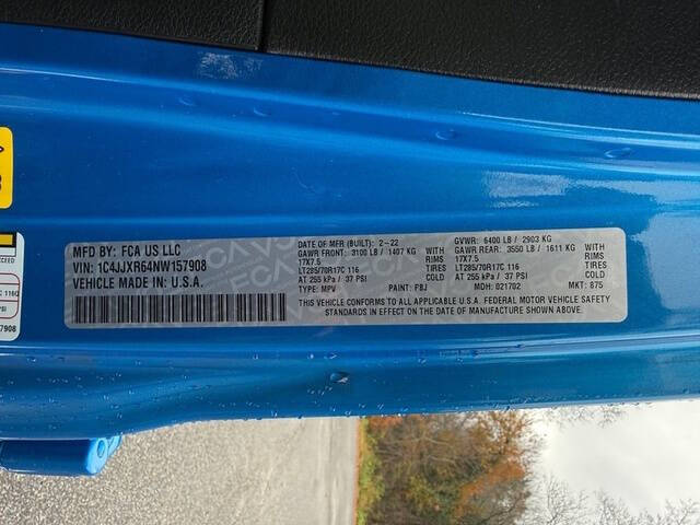 2022 Jeep Wrangler Unlimited Rubicon 4xe