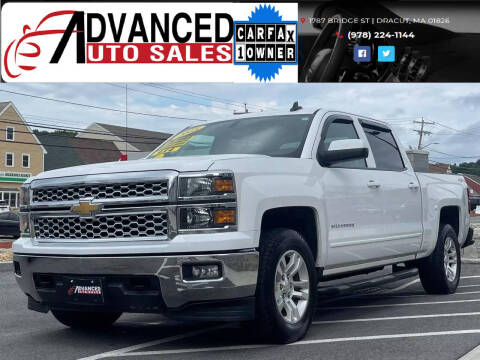 2015 Chevrolet Silverado 1500 for sale at Advanced Auto Sales in Dracut MA