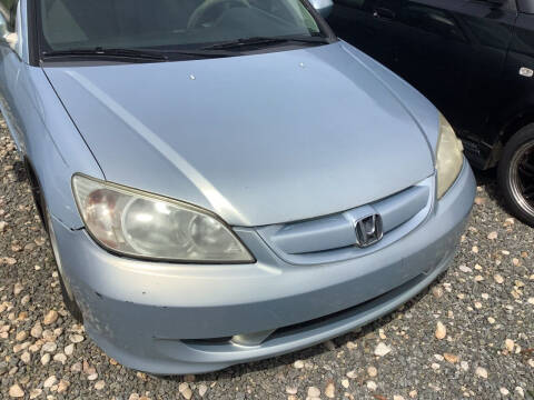 2005 Honda Civic for sale at Moose Motors in Morganton NC