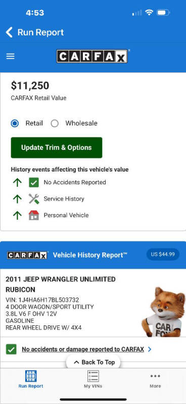 2011 Jeep Wrangler Unlimited Rubicon