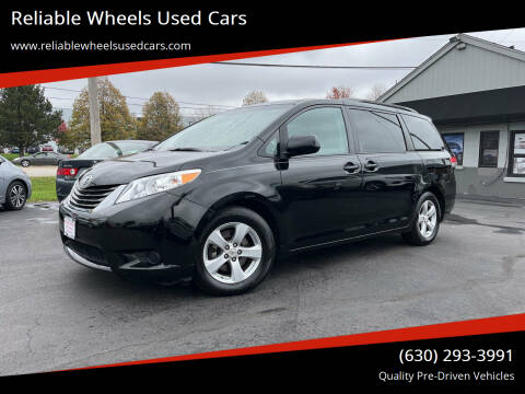 2011 Toyota Sienna for sale at Reliable Wheels Used Cars in West Chicago IL