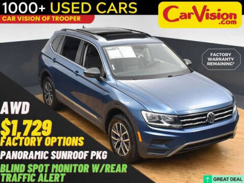 2020 Volkswagen Tiguan for sale at Car Vision of Trooper in Norristown PA