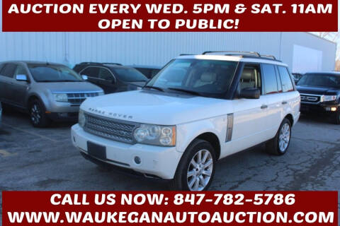 2007 Land Rover Range Rover for sale at Waukegan Auto Auction in Waukegan IL