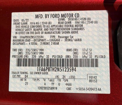 2022 Ford Mustang EcoBoost